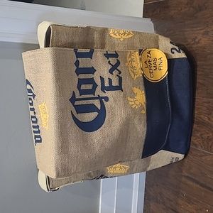 Corona burlap bag